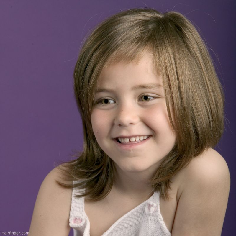 medium haircuts for young girls