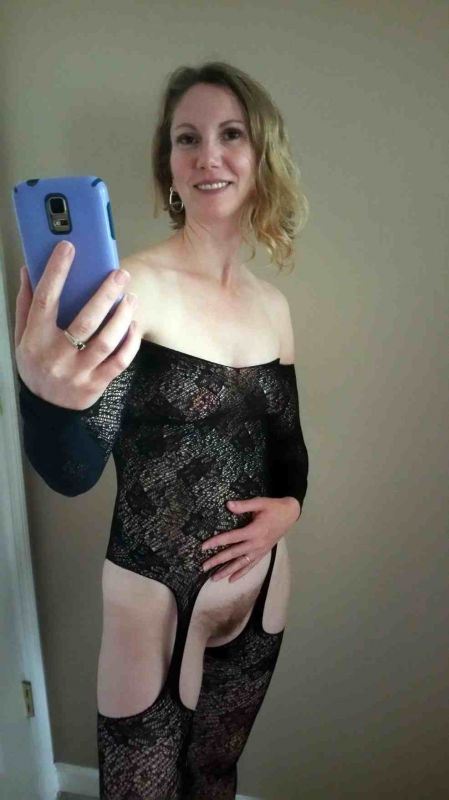 wife in lingerie
