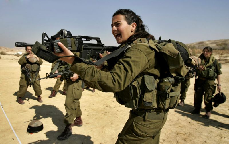 gfi female israeli soldiers unblurred