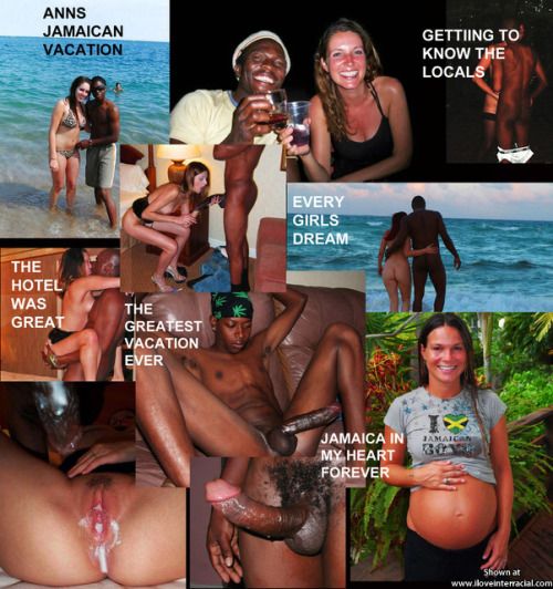 cougar interracial jamaican vacation