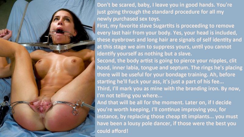 Forced Female Chastity Captions