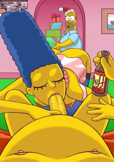 marge simpson cum in mouth