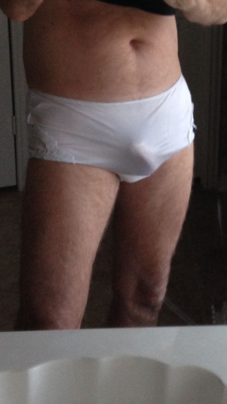 men masturbating wearing panties
