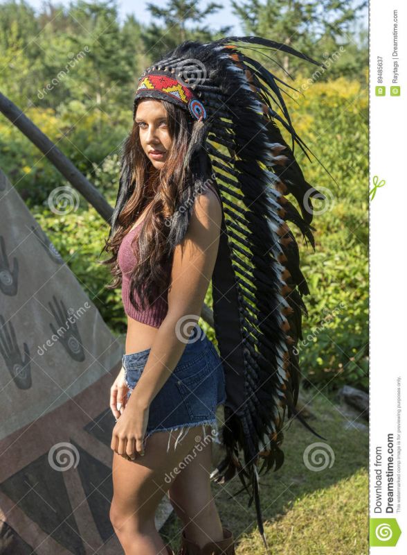 native american women headdress