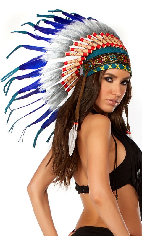 beautiful native american women headdress