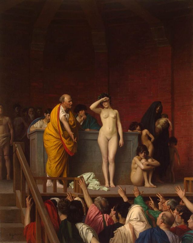 Roman Slave Women Auctioned Cumception