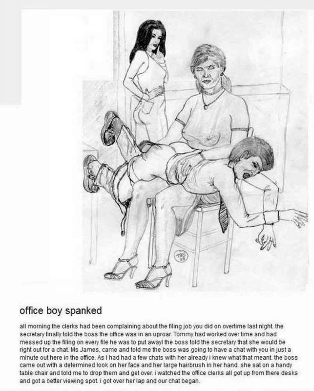 schoolgirl spanking cartoons