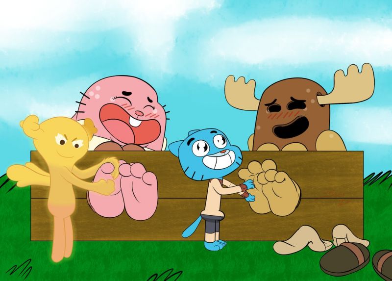 the amazing world of gumball saucy