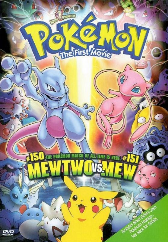 the first pokemon movie dvd