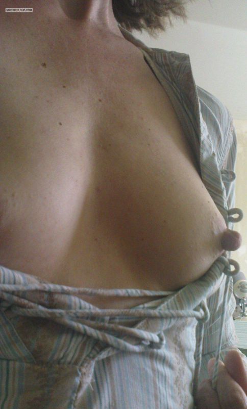 puffy small breasts large areolas