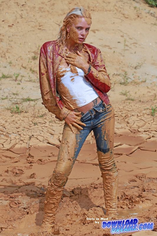 women rubber hip boots mud