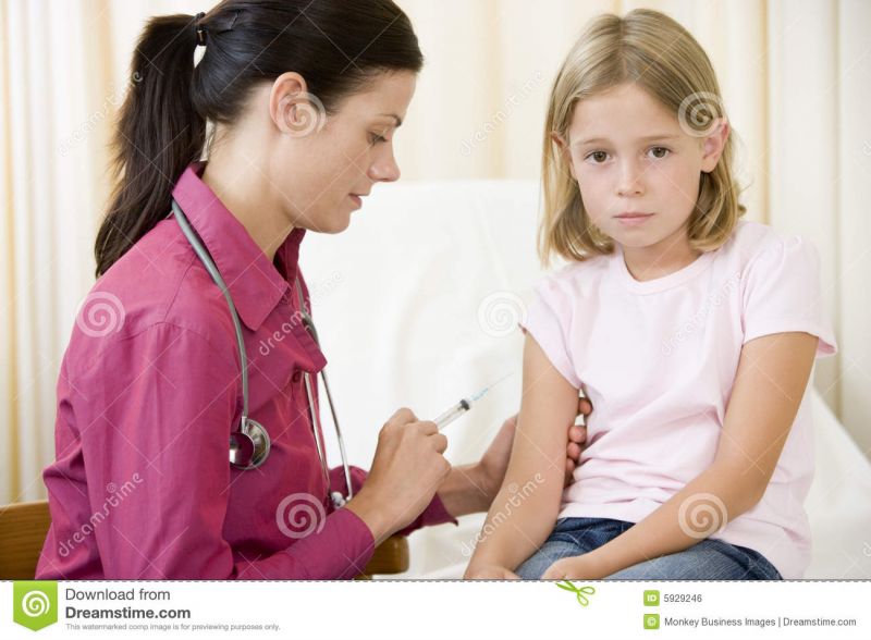 doctor examining girl genitals