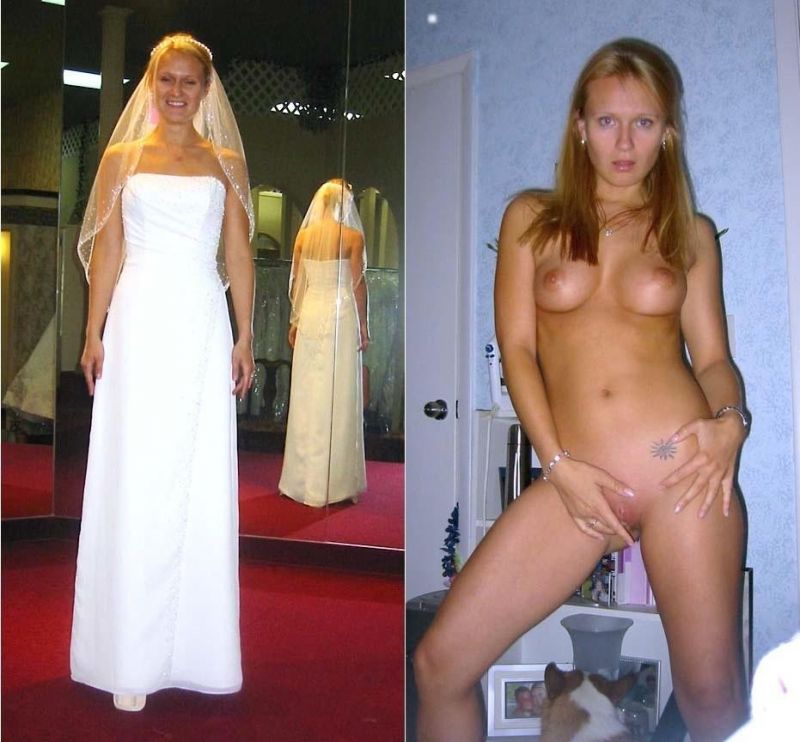 mature wife dressed undressed