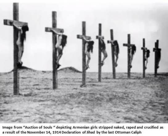 gallery of crucified women executed