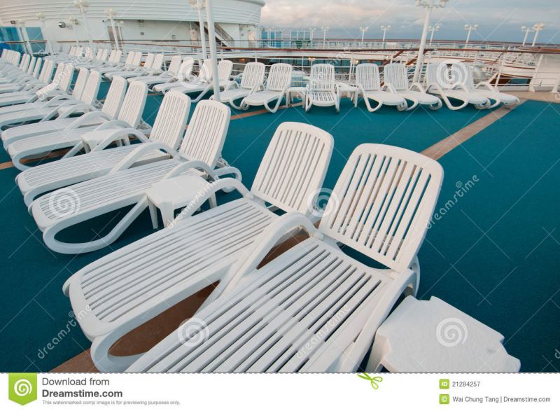 cruise ship deck woman