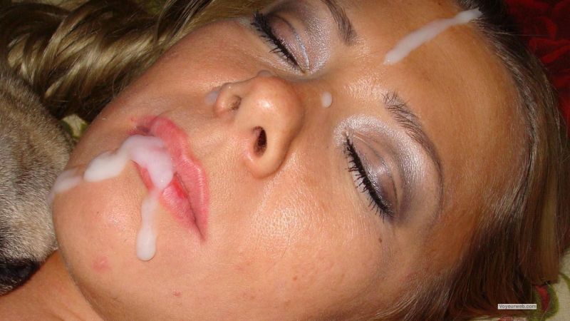 sleeping girls cum in mouth