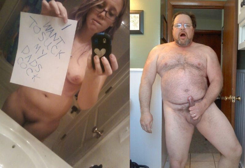 father daughter dad nude