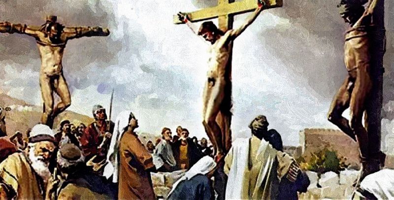 crucifixion female crucified woman