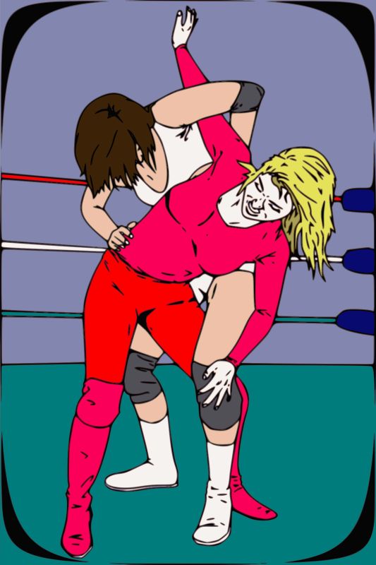 female wrestling tights