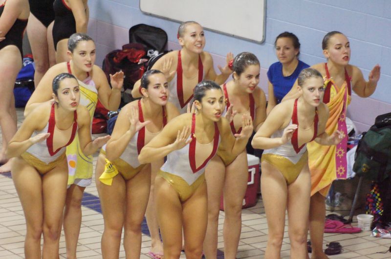 hot girls swim team