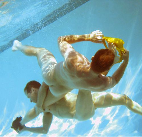 swimming pool sex underwater