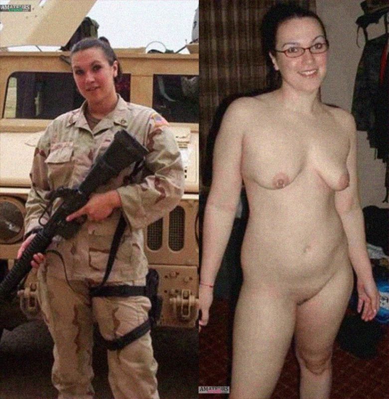 military wives dressed then undressed