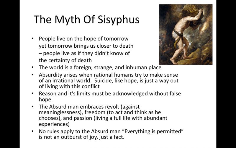 understanding the myth of sisyphus