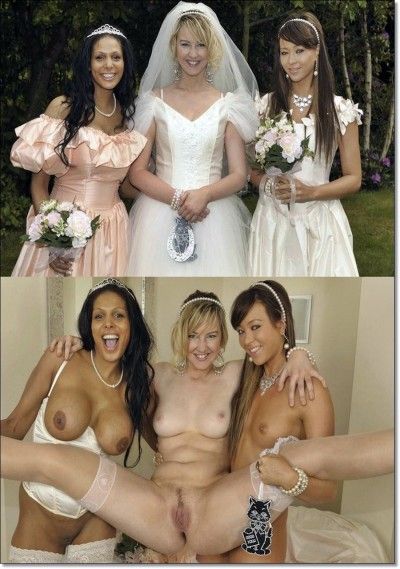 sharing bride bridesmaids