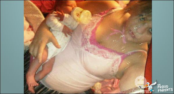Naked mom parents nude Celebrity Breastfeeding