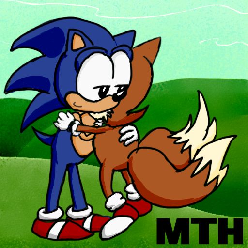sonic and tails flying