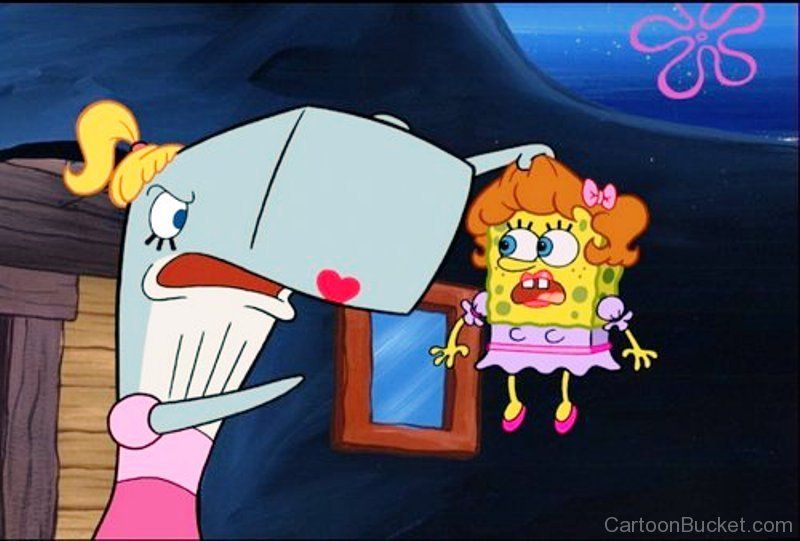spongebob grooming gary