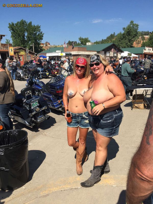 sturgis women passed out naked