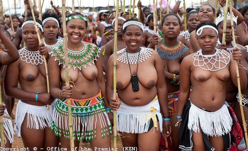 swaziland reed dance bottomless