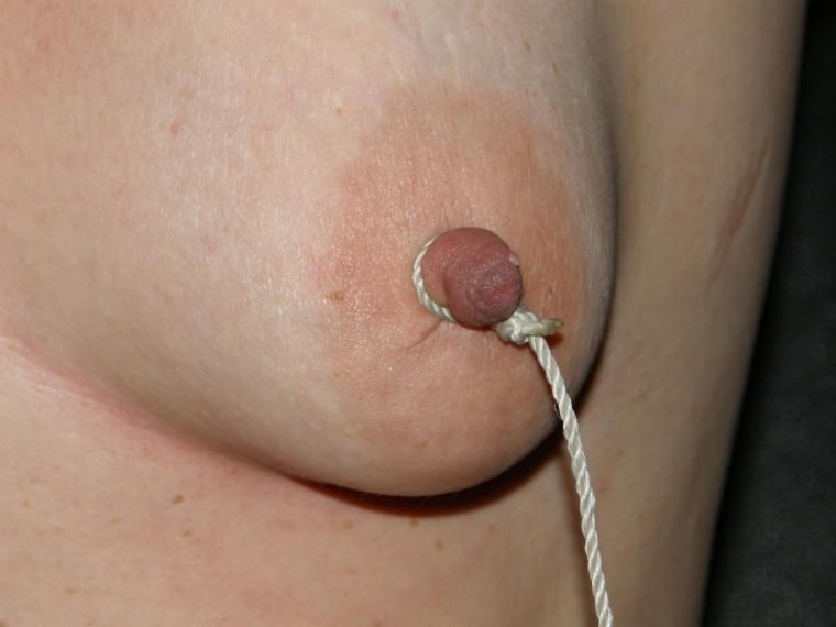 tied big tits pointy nipples