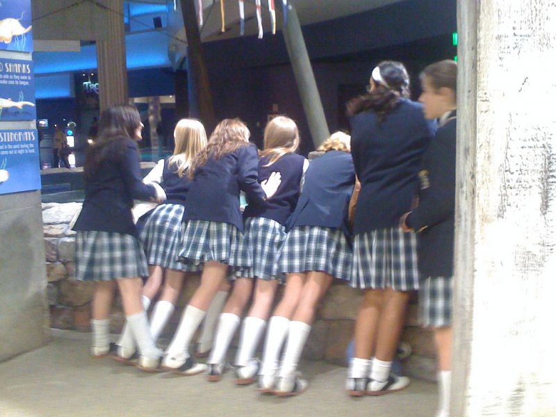 School oops candid high girls Teen's wardrobe