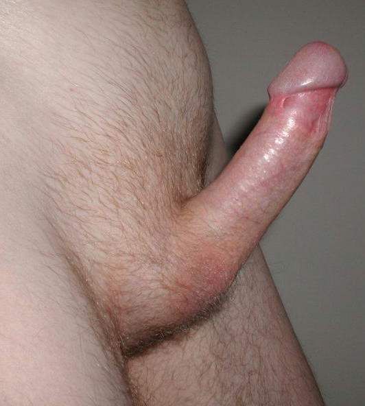 side view erect cock