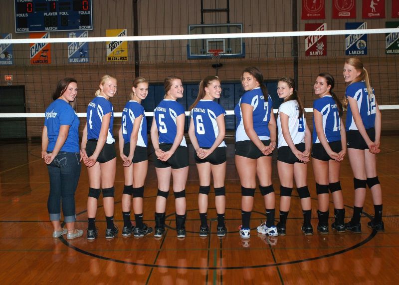freshman girls volleyball team