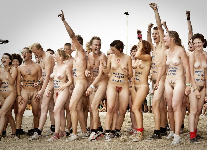 nude men camping naked
