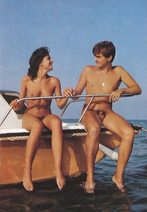 nude couples sailing together