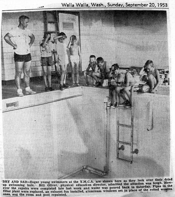 vintage high school swim class