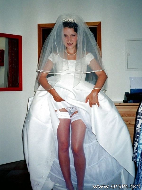 Brides Dressed Then Undressed