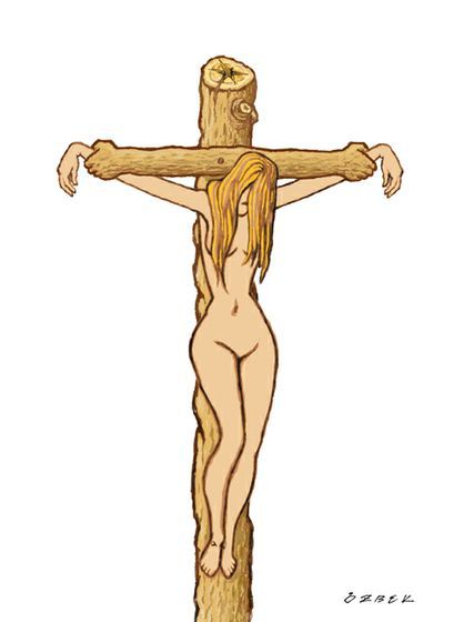 crucifixion women