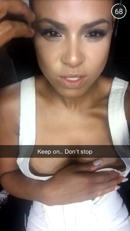 tits and cum on face shot