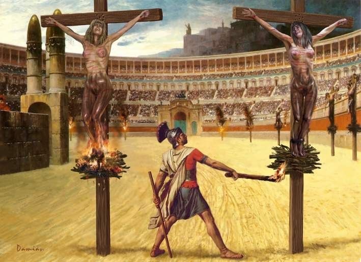 roman mass crucifixions