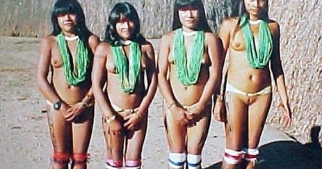 naked jungle tribe