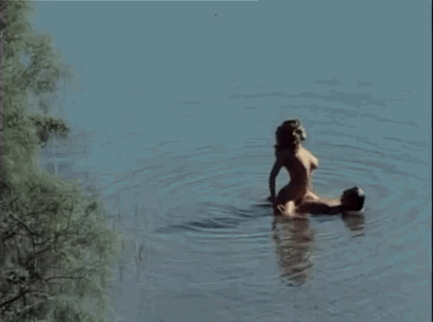 nude female water polo