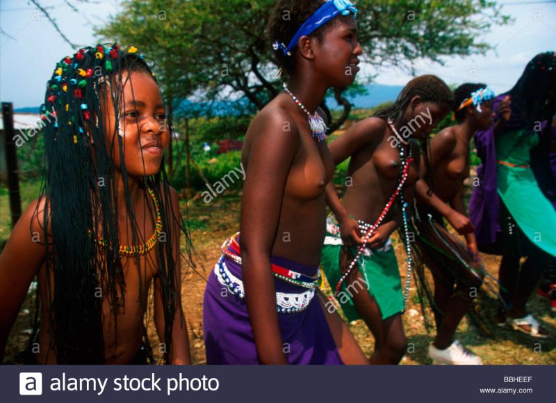 zulu reed dance girls