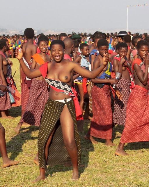 zulu reed dance naked