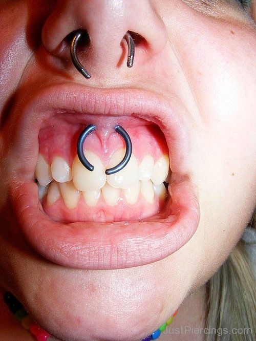 girl mouth tongue