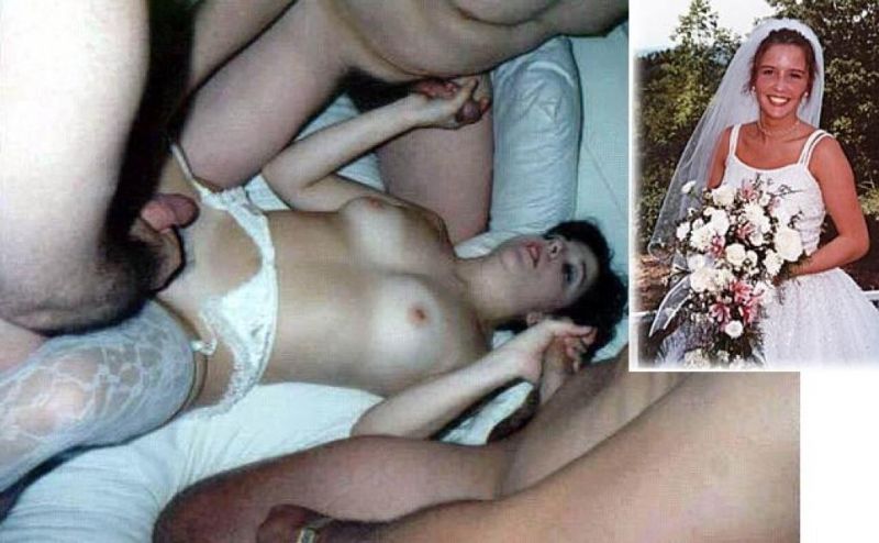 brides caught naked